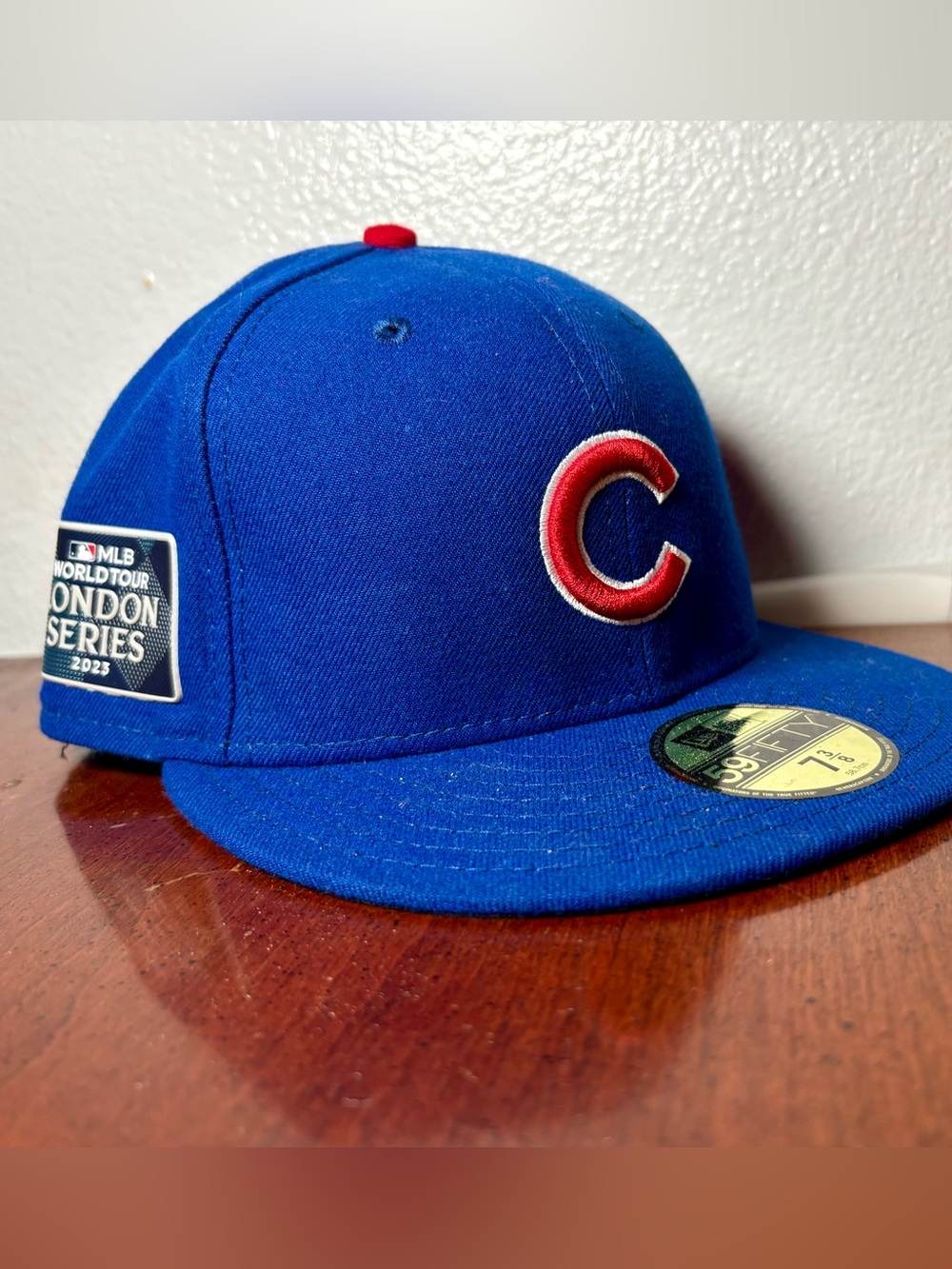 New Era Men's Royal Chicago Cubs 7 3/8 On-Field 2023 World Tour London Series